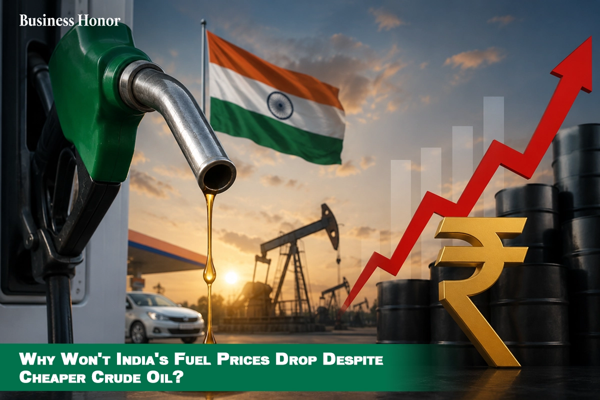  Why Won't India's Fuel Prices Drop Despite Cheaper Crude Oil? 